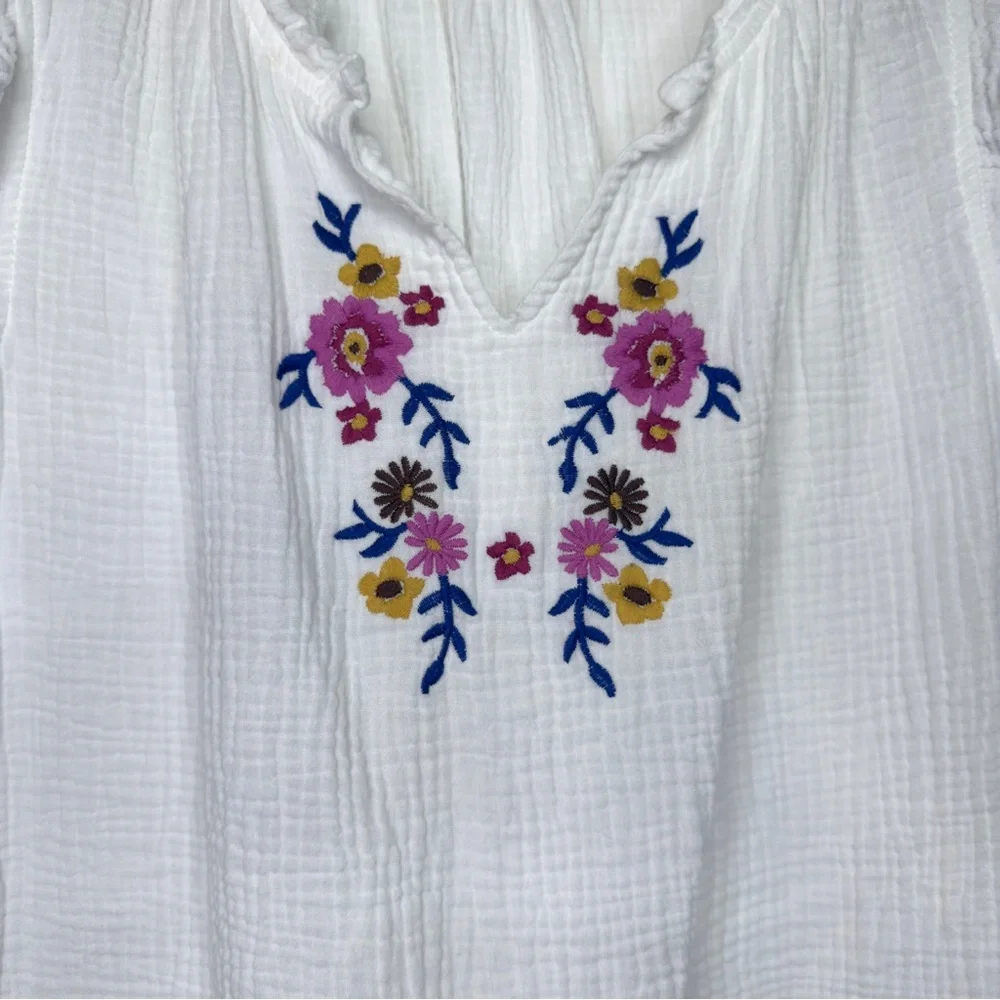 Mason & Belle Jessamine Embroidered shirt size 1X - Picture 3 of 9